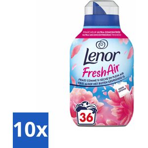 Lenor - Wasverzachter - Fresh Air Bloesem - Ultra Geconcentreerd - 36 Wasbeurten - Bulkverpakking - 10 stuks