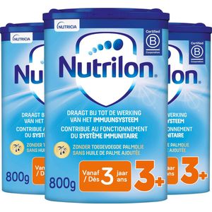 Nutrilon 3+ - Groeimelk voor peuters vanaf 3 jaar - 3 pack