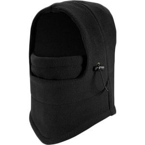 Waterdicht Bivakmuts - Gezichtsmasker - Nekwarmer - Zwart - voor Winter Gezichtsmasker voor o.a. Skien, Snowboarden, Motorrijden, Wielrennen & Schaatsen - 38*32 cm - Polyester