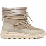 Geox - D Spherica 4x4 B Abx Enkellaars - Zwart - Nappaleer/Suède