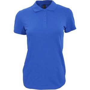 SOLS Dames/dames Perfect Pique Poloshirt met korte mouwen (Koningsblauw)