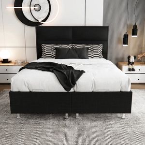 Fam Bedding® - Opbergruimte Boxspring Block - 140x200 - Zwart