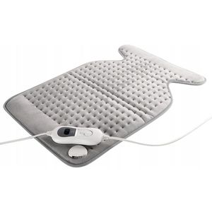 Botti Medic series Grigio plus warmtekussen met 3 standen - Warmtemat - Verwarmingsmat - Heating pad - 100W - Grijs