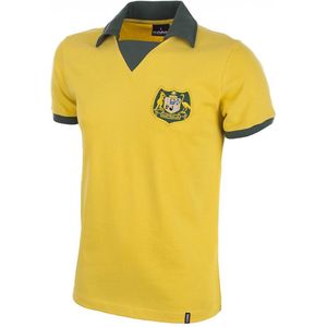 COPA - Australië World Cup 1974 Retro Voetbal Shirt - M - Geel