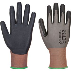 Portwest CT Cut C18 Nitril - Grijs/zwart - XS