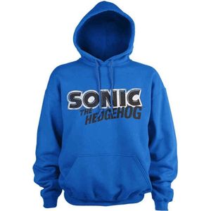 Sonic The Hedgehog Hoodie/trui -M- Classic Logo Blauw