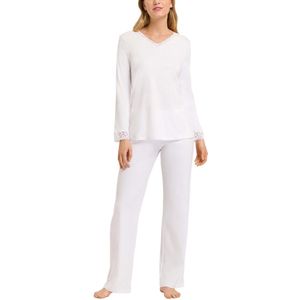 Hanro - Pyjama Moments - Dames Pyjama - Merzerisierter Premium-Baumwolle