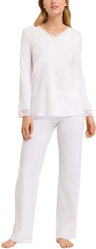 Hanro - Pyjama Moments - Dames Pyjama - Merzerisierter Premium-Baumwolle