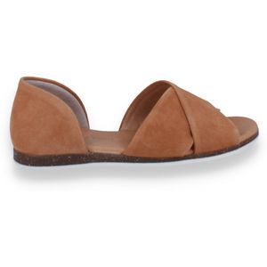 Apple Of Eden Dames Sandaal | Cognac | Maat: 36