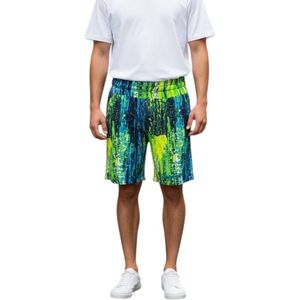 Carlo Colucci Heren Korte Broek Geel C3568/181