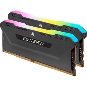 16 GB DDR4 3200 MHz C16 RGB desktopgeheugenkit - zwart - geoptimaliseerd voor AMD Ryzen