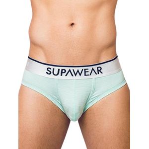 Supawear HERO Brief Mint - MAAT XS - Heren Ondergoed - Slip voor Man - Mannen Slip