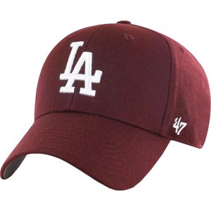 47 Brand Los Angeles Dodgers Cap B-MVP12WBV-KMA, Unisex, Kastanjebruin, Pet, maat: One size