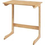 Bureau Hægebostad laptoptafel 65x60x40 cm bamboe