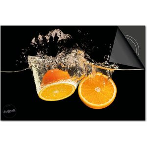 Inductie beschermer 59x52 - afdekplaat inductie mat - Dietrix Kookplaat beschermer - Exclusief - Splash - Sinaasappels