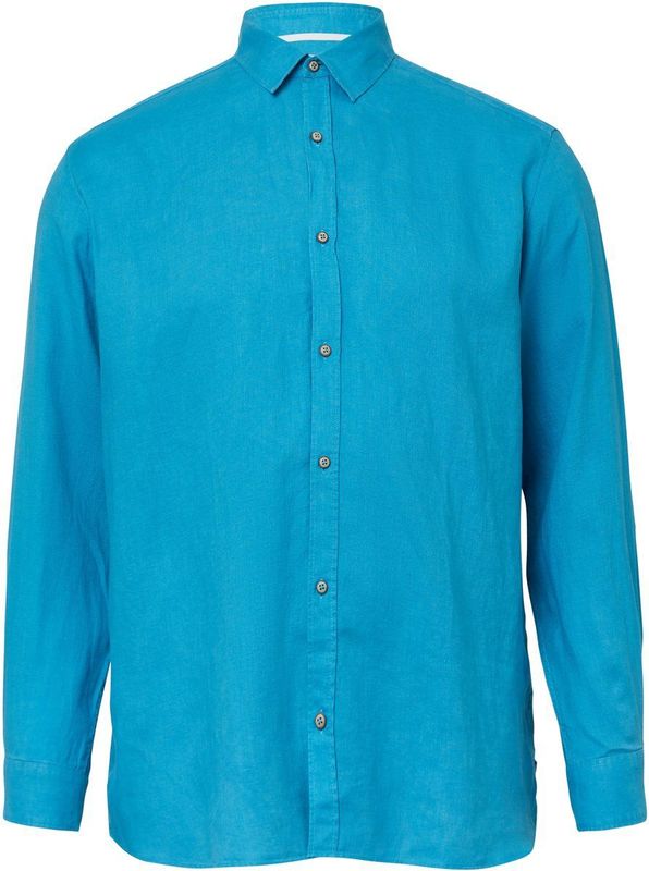 s.Oliver - Hemd - Linnen - Normale Pasvorm