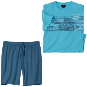 ATLAS FOR MEN - Zomerpyjama Tropical Summer - Heren - Verkrijgbaar in grote maten - L