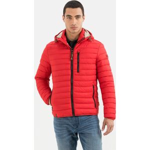 camel active Gewatteerde blouson van gerecycled nylon - Maat menswear-62 - Red