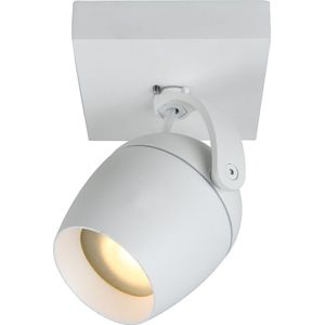 Lucide PRESTON - Plafondspot Badkamer - 1xGU10 - IP44 - Wit