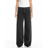 Replay - WA525 .000.739783L - Spijkerbroek - Zwart - Vrouw