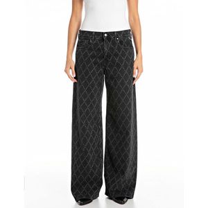 Replay - WA525 .000.739783L - Spijkerbroek - Zwart - Vrouw