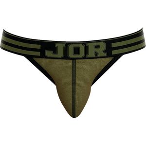 JOR College Thong Green - MAAT S - Heren Ondergoed - String voor Man - Mannen Thong