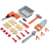 Step2 Handy Helper’s Speelgoedwerkbank - Werkbank voor kinderen incl. 22-delige accessoire-set & Durafoam bouwpakket - Kunststof speelgoed