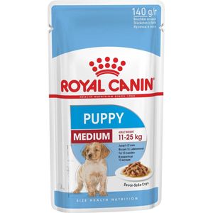 Royal Canin Shn Medium Puppy Pouch - Hondenvoer - 10 x 140 g