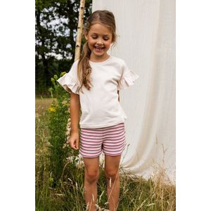 LOOXS Little 2412-7636-798 Meisjes Broek - Maat 116 - Roze van 95% cotton 5% EA