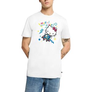 Hello Kitty Jaren 90 Stijlen Met Rolschaatsen Premium T Shirt Heren