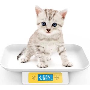 Solacis Babyweegschaal - Baby Weegschaal - Digitale weegschaal - Exact - Dierenweegschaal - Must have!