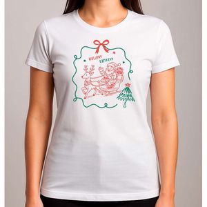 Holiday Express - T Shirt - MerryChristmas - ChristmasVibes - Funny - Sarcasm - VrolijkKerstfeest - Kerstmis - Grappig - Sarcasme