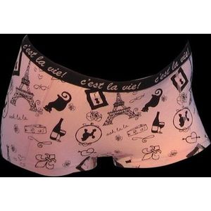 Funderwear France Pink 2-pack Maat L