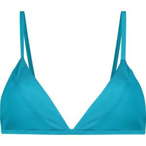 Hunkemöller Dames Badmode Triangle bikinitop Celine - Blauw - maat S