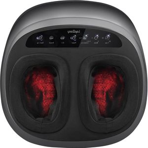 Voetmassage machine met luchtcompressie - kalmerende warmte - verbetert bloedcirculatie - voetwellness - ontspanning thuis of op kantoor - cadeau voor mannen en vrouwen. Voetmassage