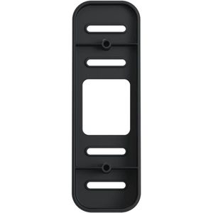 Wigbevestiging voor videodeurbel - zwart | Proefperiode van 30 dagen