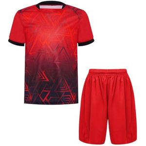 Jongens Sportset met T-shirt en Shorts voor Voetbal en Basketbal
