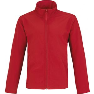 SportJas Heren S B&C Lange mouw Red / Warm Grey 96% Polyester, 4% Elasthan