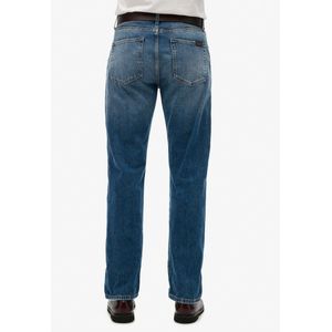 Superdry - Vintage Straight Fit Jeans - Mid Blue - Denim