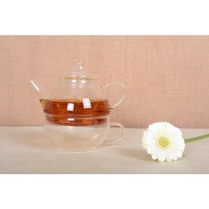 Aulica - Tea For 1 theepot met infuser en tas - 700ml