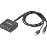 SpeaKa Professional - SP-GNS-200 - Netwerkadapter/Hub - 1 GBit/s - USB-C - RJ45