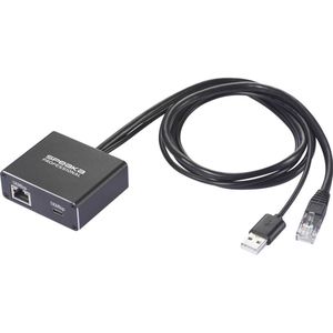 SpeaKa Professional - SP-GNS-200 - Netwerkadapter/Hub - 1 GBit/s - USB-C - RJ45