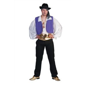 Zigeuner & Zigeunerin Kostuum | Zigeuner Man Bamboleo Kostuum | Maat 52-54 | Carnaval kostuum | Verkleedkleding