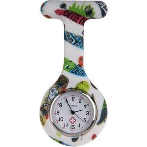 Verpleegster horloge jelly cool print