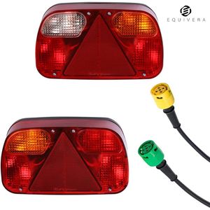 Equivera Aanhanger Verlichting - Aanhanger Verlichting Set - Aanhanger Licht - Verlichting Aanhanger