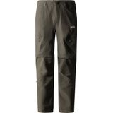 The North Face Exploration convertible taperd pants long new taupe green 34
