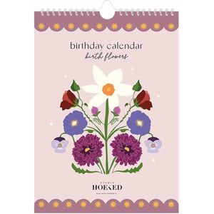 Studio Hoeked - Verjaardagskalender - Birth Flower - Geboortebloem - Kalender - Bloemen - Botanische kalender