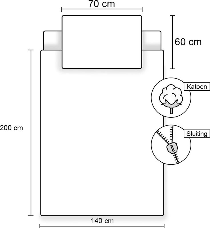 Disney - The Lion King - Dekbedovertrek - 140 x 200 cm - Simba en Nala