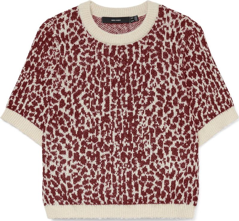 Vero - Oda Vwow - Gebreide Trui - Birch Black - 2/4 Mouwen