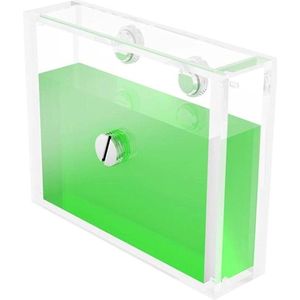 Waterkoeling Reservoir 430 Ml Acryl Watertank - Rechthoek - Computer Vloeistofkoeling - G1/4 Draad .